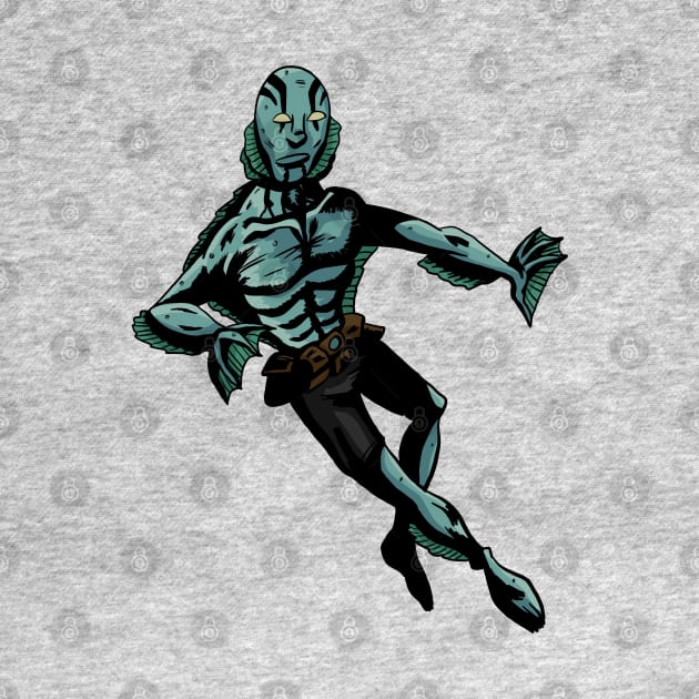 Abe Sapien by Black Snow Comics